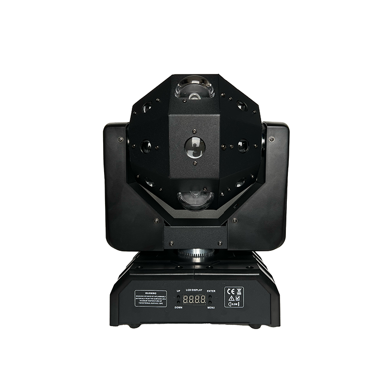 AOPU Projecteur mobile 100 W, projecteur à motifs 100 watts, lumière LED en forme de ballon de football, lasers pour discothèque, DJ, ambiance nocturne