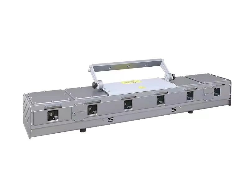 AOPU 2 wattinen 6-silmä RGB-laserprojektori, lavavalaisin, IP65-vesitiivis laser valaisimet ulkokäyttöön