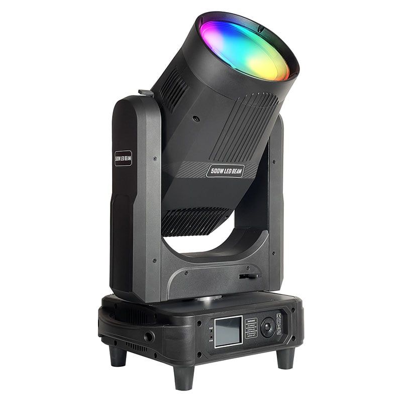AOPU 500 W LED Lampa ruchoma z pryzmatem, światło beam, sprzęt oświetleniowy do sceny, lampa LED ruchoma beam do koncertów, klubów