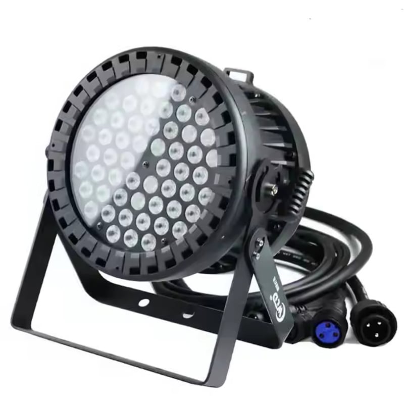 AOPU Iluminação Profissional 54*3w Luz de Lata Led Rgbw Interna para DJ Bar Discoteca Iluminação de Palco