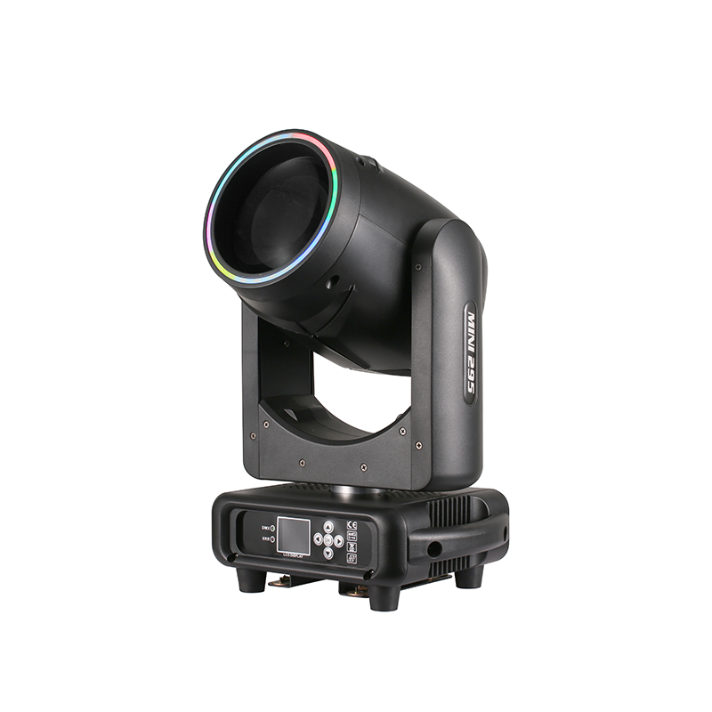 Wholesale Mini Beam 295w Moving Head Light with 48 0.3w 12v LED Rings MINI 14R 295w Moving Head Stage Light for Wedding KTV DJ
