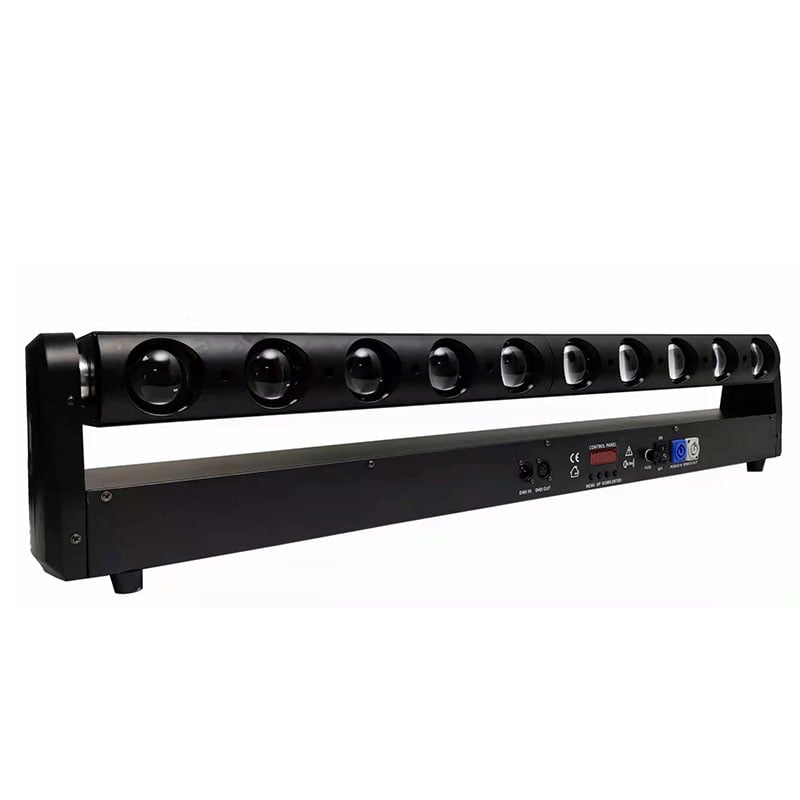 AOPU 10 Stück 30W Bühnenbeleuchtung Moving Head Beam Licht 4In1 LED Moving Head Bar Licht für DJ Party