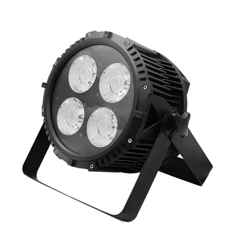 AOPU Waterproof LED Par Light WW+CW 4x50W IP65 LED Par Can Lights LED 200W COB 2In1 Par Stage Light for Wedding Outdoor Concert
