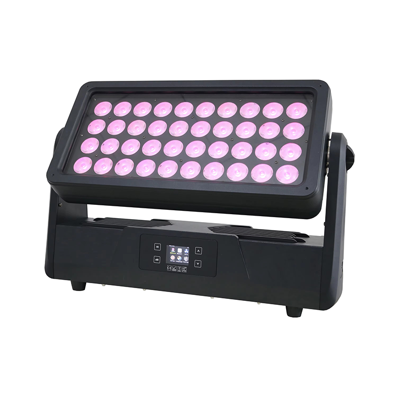 40×25 W RGBW 4-in-1-vesitiivis LED-pesuvalo, kaupungin väri -pesuvalo, liikkuvapäinen lavavalo ulkoisiin rakennuksiin