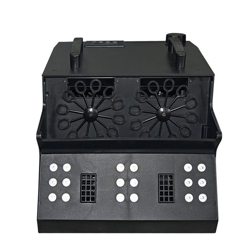2000W LCD-Rauchblasenmaschine Hochzeiten DMX mit Fernbedienung
