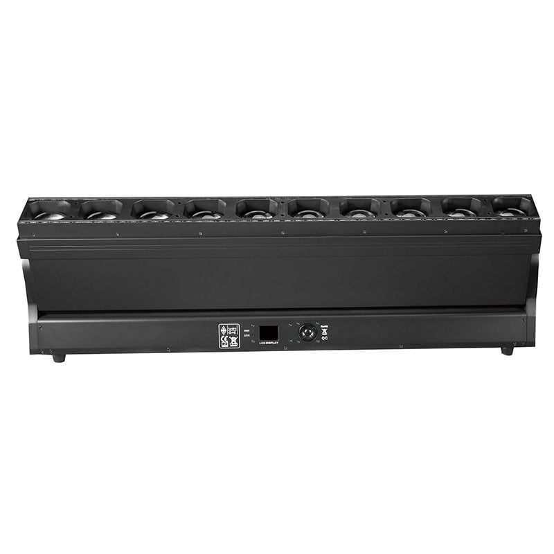Bandes lumineuses LED AOPU 10 × 60 W RGBW, type « Rattlesnake », projecteurs à balayage, matrices lumineuses à pixels LED et projecteurs mobiles pour DJ, bars et discothèques