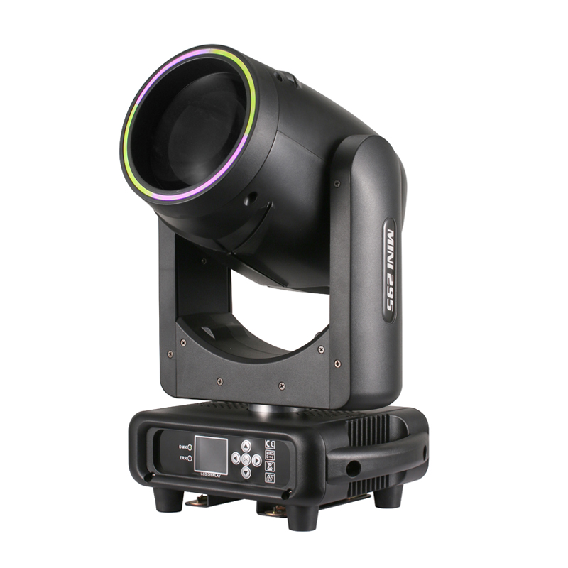 AOPU Mini 295W Beam LED Ringprojektionslichter für Hochzeit KTV DJ DMX512 Steuermodus MINI 295 14R