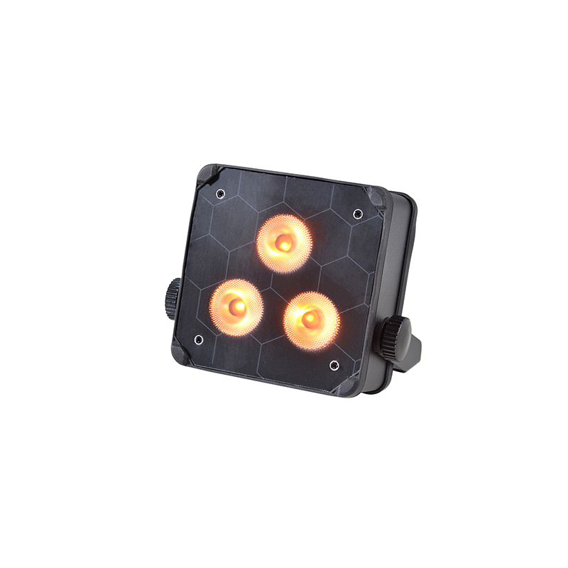 AOPU 3*18W RGBWA+UV Led Luzes de Pista com Bateria sem Fio Par Light Led Par Lights Luzes de Palco para Dj Clube Festa Casamento