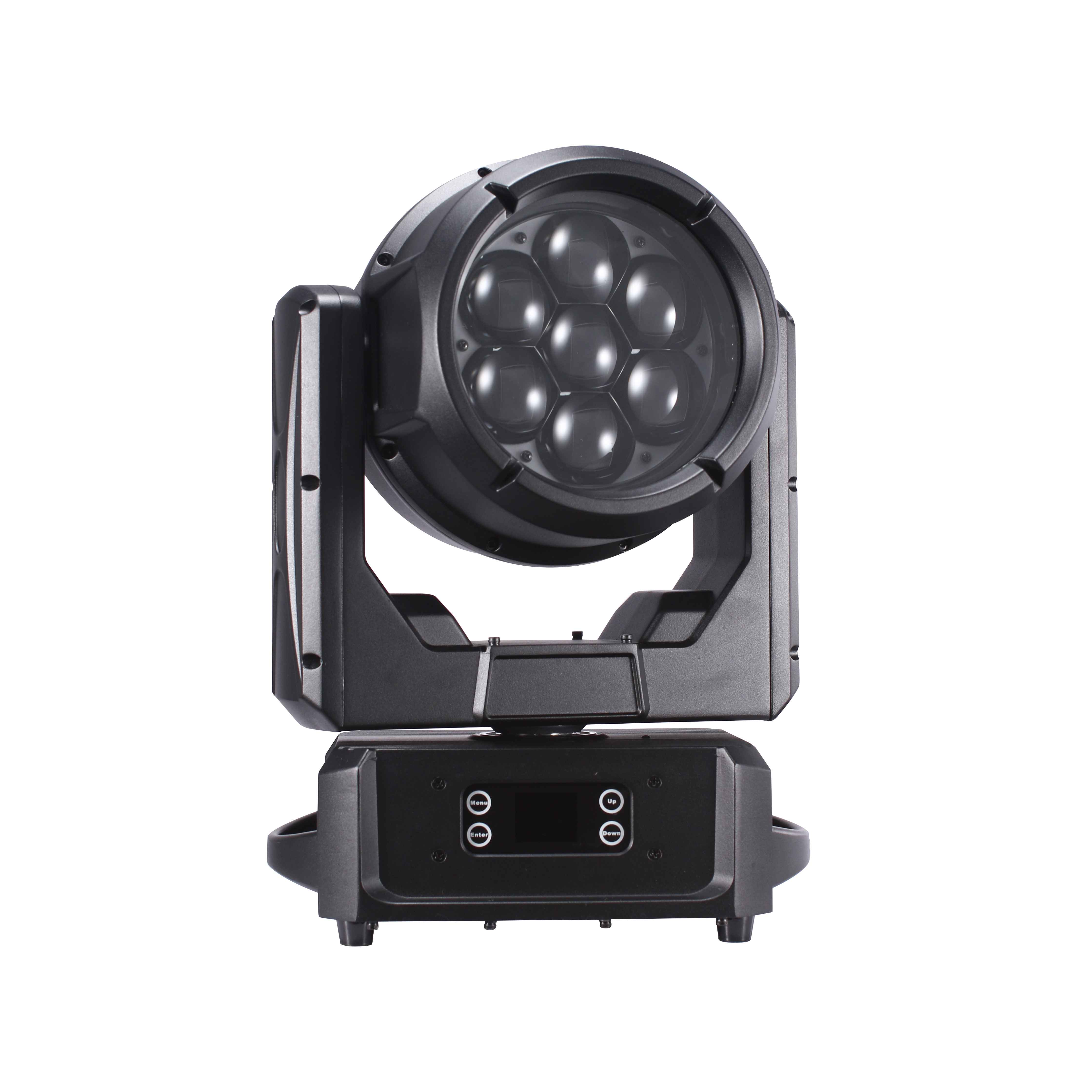 7X60W RGBWL and 28 Pcs*0.5W RGB LEDS Bee Eye Moving Head Light Waterproof LED Wash Zoom Light for Stage Disco Club