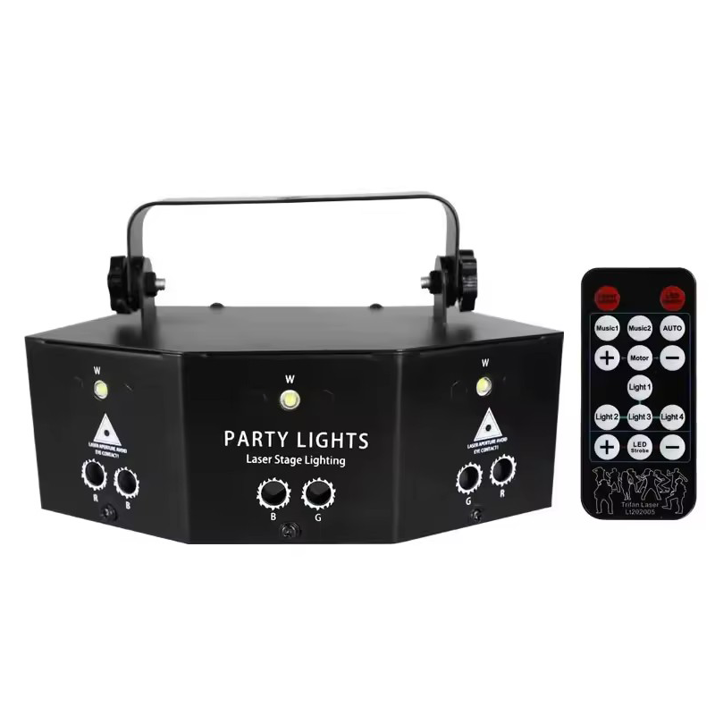 Équipement DJ 9 yeux Projecteurs scéniques Projecteur mobile Lumière laser pour discothèque boîte de nuit
