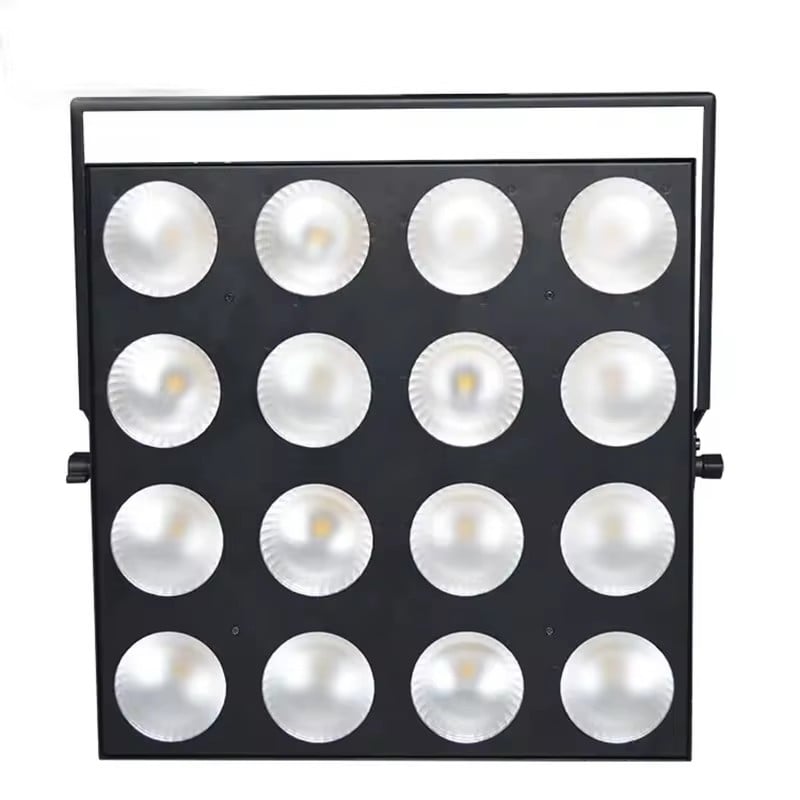 AOPU 16×30 W:n RGB 3-in-1 LED-matriisipaneelivalo, COB-pimeysvalo ja matriisilavavalo DJ-tapahtumiin ja diskoille