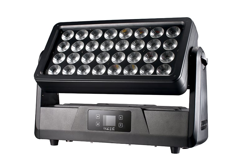 Waterproof 32X40W RGBW 4In1 Moving Head Wash Light Have Strobe Effect Stage Lights Suitable for Otudoor Architecture