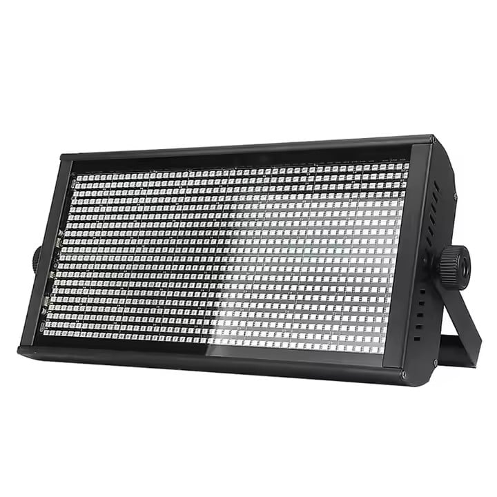 Projecteur LED pour scène, commande DMX, 1000 W, RGB, stroboscope LED atomique à couleurs pleines, pour DJ, club, fête et concert