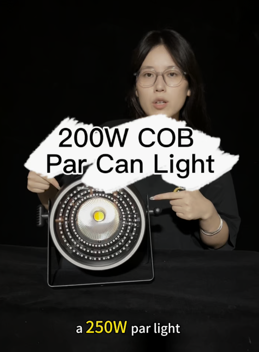 200W COB par can light