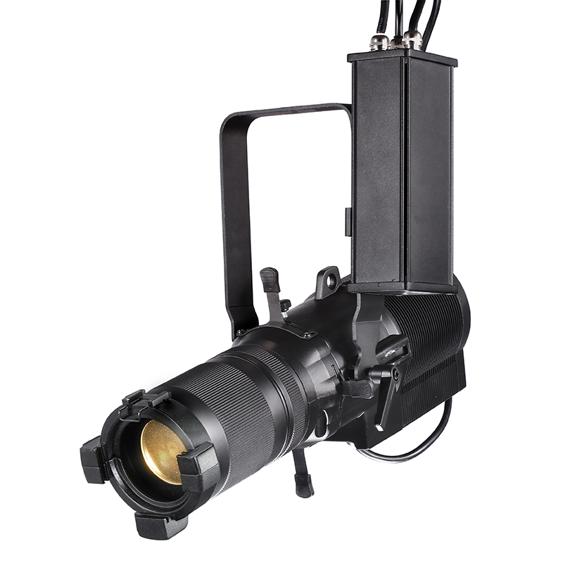Vedeneristetty IP65 -luokan 80 W:n pieni Leko-valo, 2-in-1 tai 4-in-1 LED-profiilivalo, kylmä valkoinen (CW) tai lämmin valkoinen (WW), teatterin ja lavan valaisimet zoom-toiminnolla