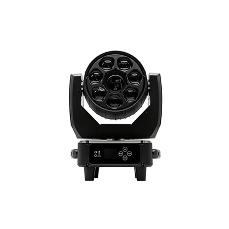 AOPU Led Stage Wash Dyed Light Wash 7*40W Laser 2IN1 RGBW Moving Head for Club Bar Wedding Laser