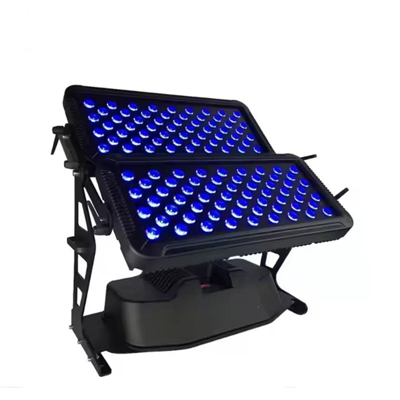 120 × 10 W RGBW DMX-LED-soittimen valo, seinänpesuvalot, efektilamppu kaupunkiarkkitehtuuria varten, LED-näyttövalaistuslamppu häätapahtumiin ja kirkkoihin