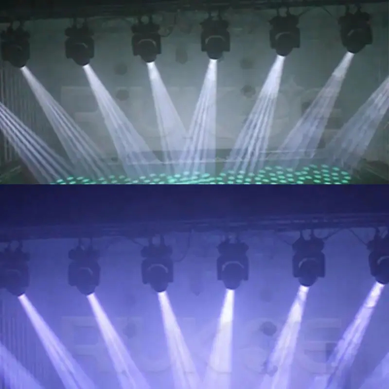 AOPU High Output 150W Beam LED Gobo Moving Heads Lights Flight Case for ...