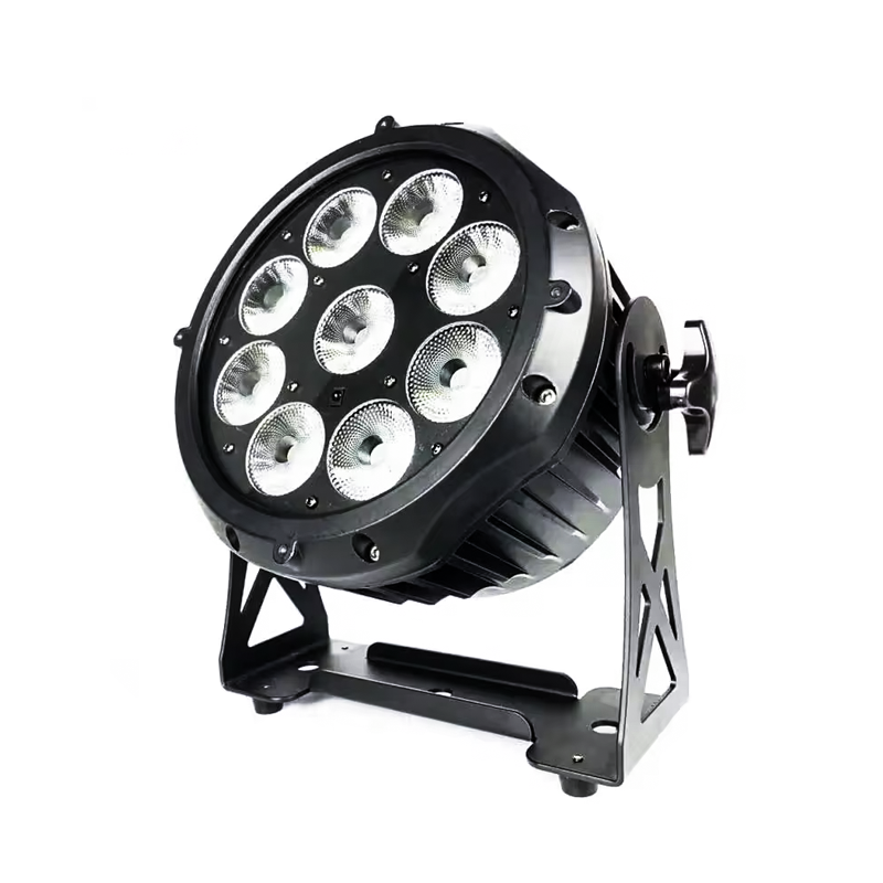 AOPU Impermeável Sem Fio DMX com Bateria Led Luz de Palco IP65 9pcs 18w 6in1 Par Light