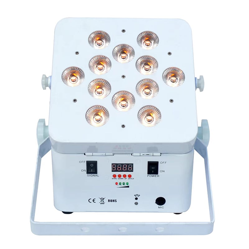AOPU 6In1RGBW+UV 180W Wireless LED Par Light Battery Light for Wedding Party With Extra Large Battery Capacity