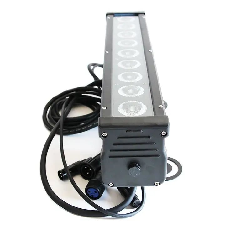 Buitenwaterdichte wandwasser met hoog vermogen, pixel-IP68 RGB 5-in-1, 9 stuks, 12 W, LED-wandwasser