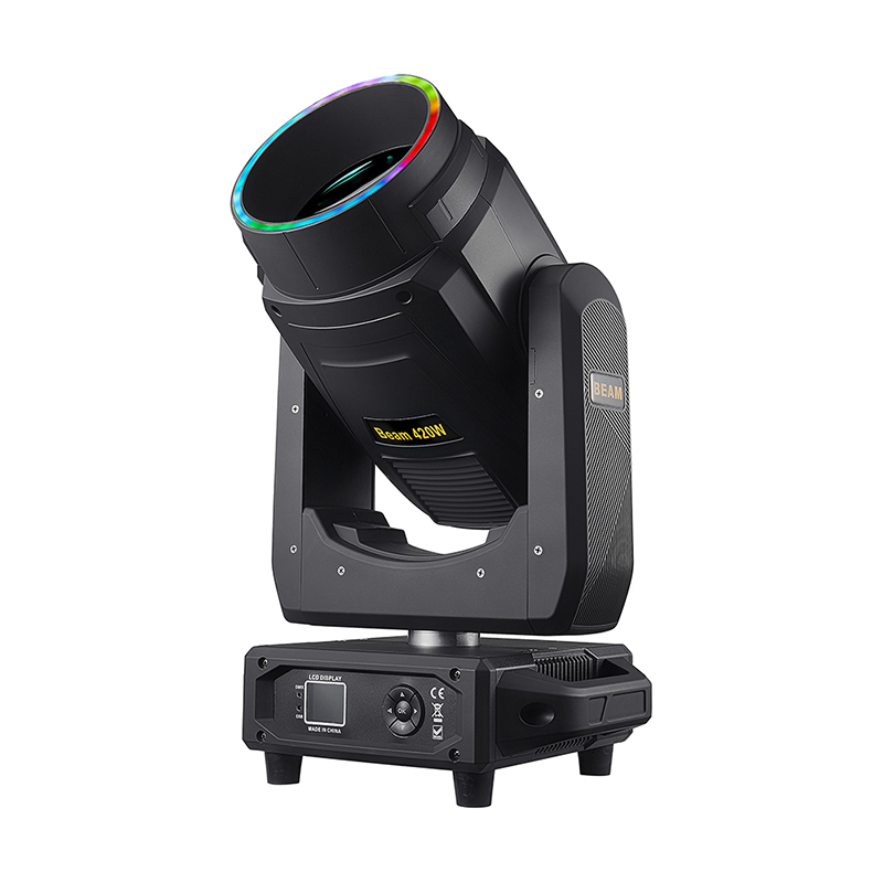 AOPU Wholesale Prism King 420w Beam Moving Head Light LED Moving Head Beam Light for Stage
