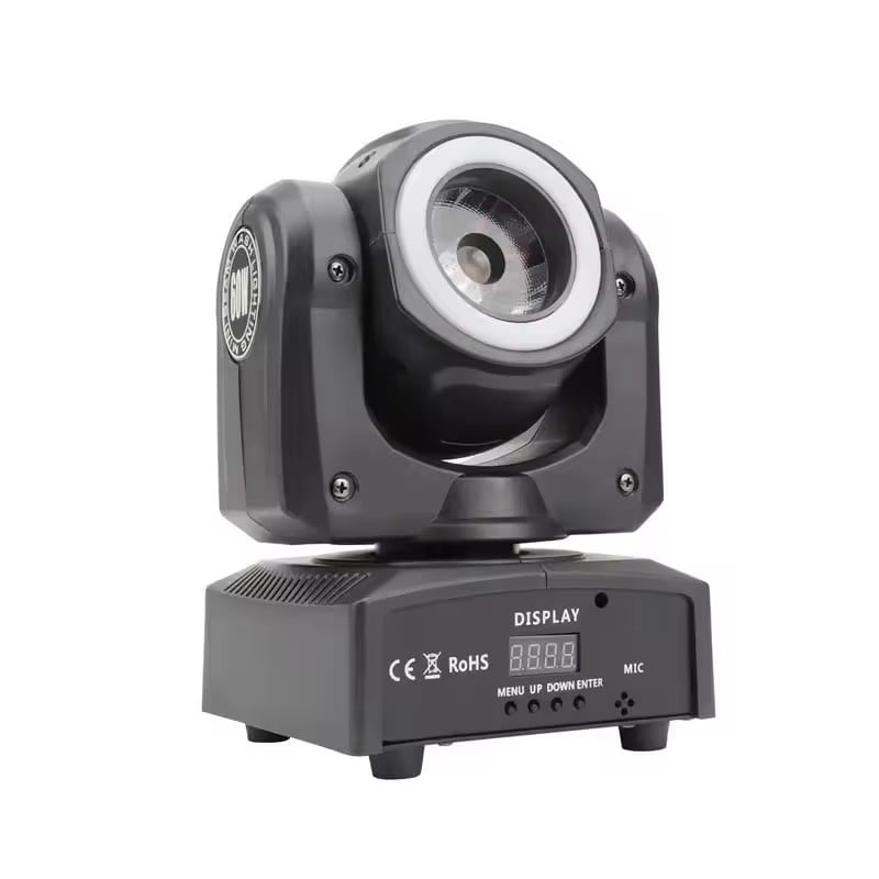 AOPU 4W1 RGBW 60W Mini Wash Beam Światło ruchome głowicy LED DJ Wash Lights do sceny KTV 60W Mini Głowica ruchoma