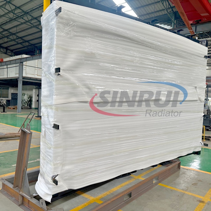 How does a premium mining radiator extend engine life?