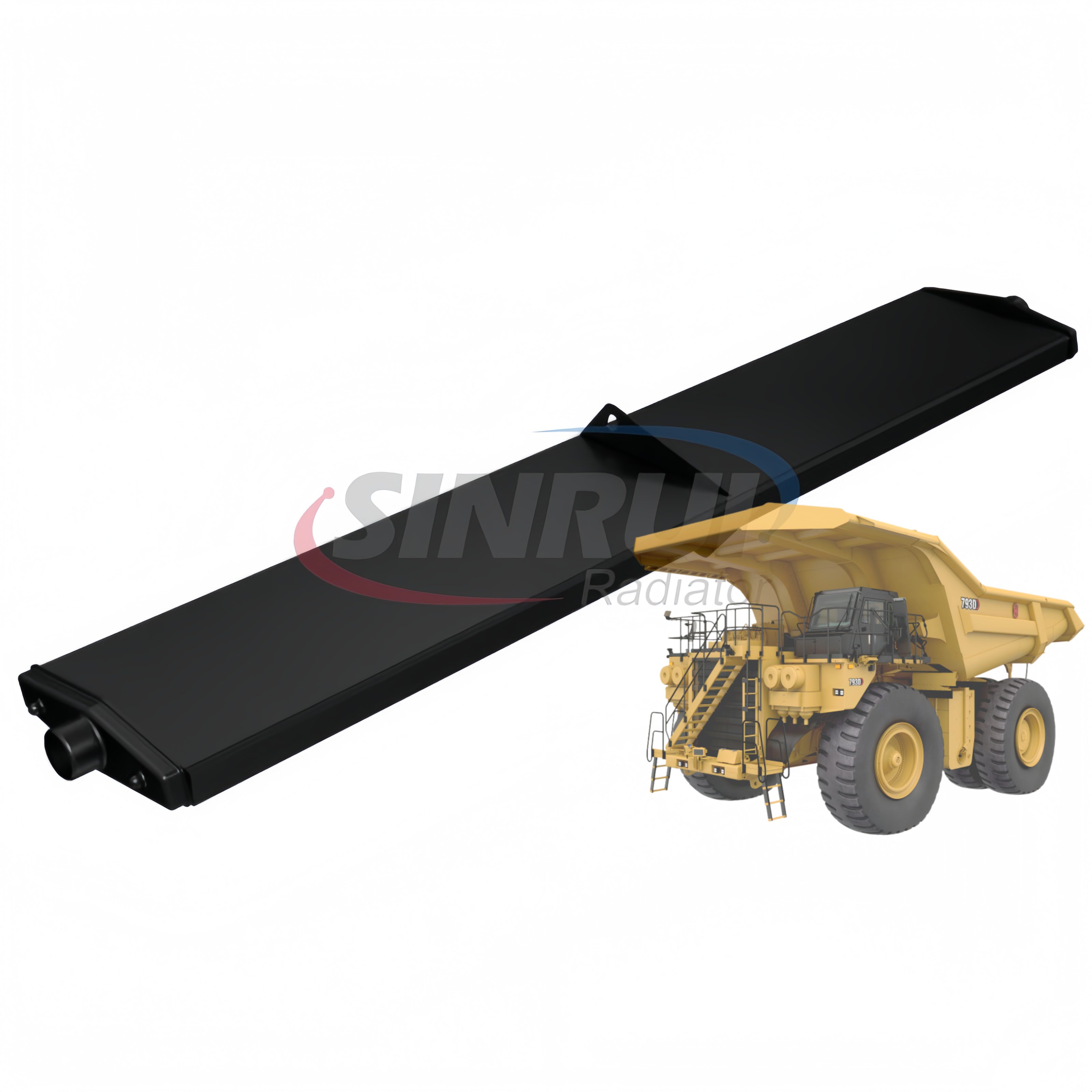OEM Mining Radiator PN.2W5539 Suit For CAT 793C Truck