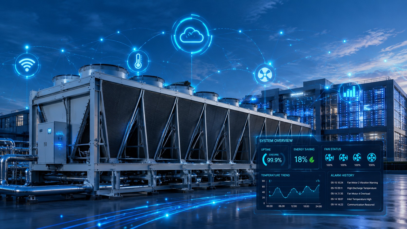 Smart Dry Coolers: How IoT and Remote Monitoring Reduce Downtime