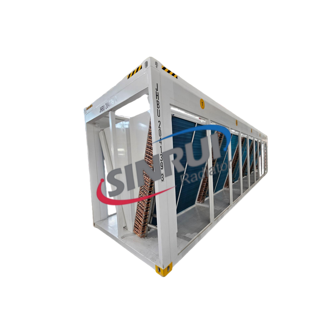 Evaporative Pre-cooling Skid Mounted Integrated Dry Cooler for Data Center Project