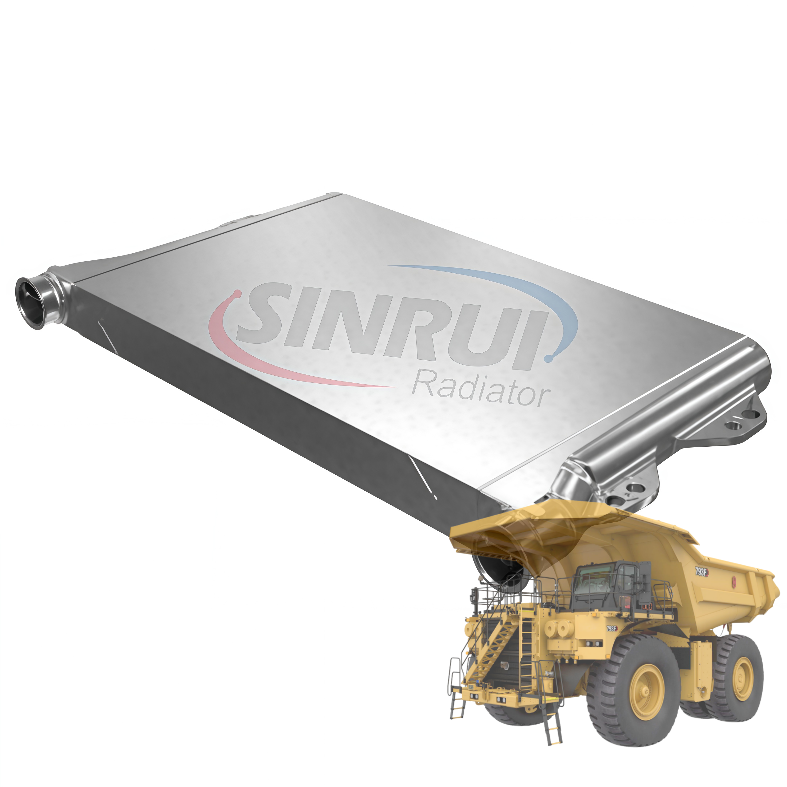 High-Quality Mining Radiator PN.370-9333 Suit For CAT 793F Truck