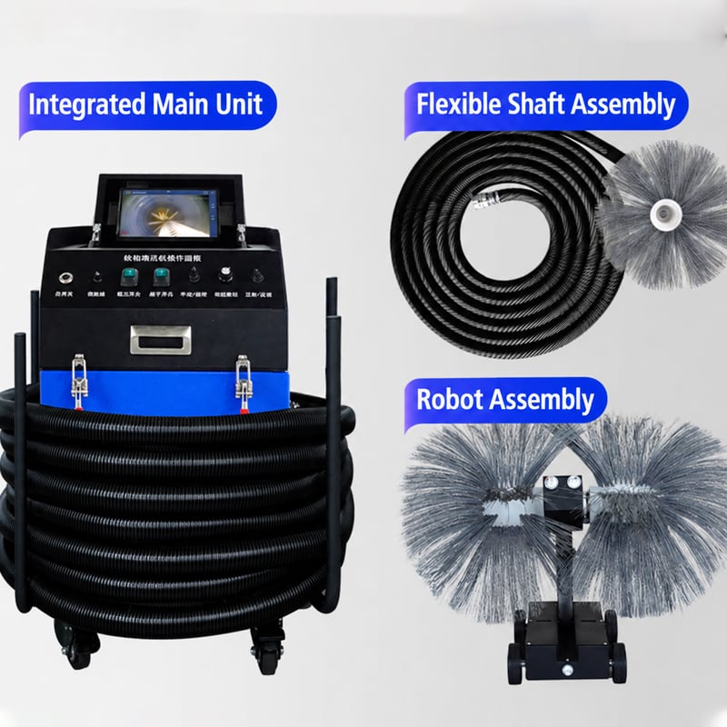 KT-836-A vs KT-986 Duct Cleaning Machines: How to Choose – Function, Duct Diameter, and Working Method Comparison