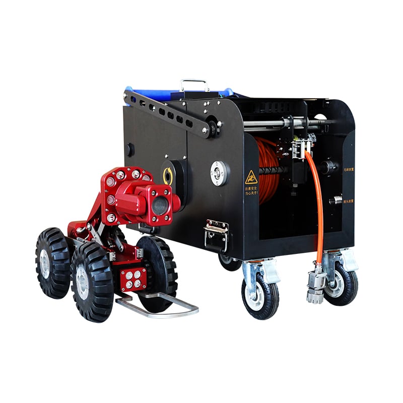 KT-985 CCTV Pipe Inspection Robot for 200–2000 mm Pipes