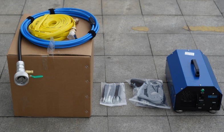 KT-101 Portable Central Air Conditioning Pipeline Cleaning Machine: Condenser Heat Exchange Tube Descaling Equipment and Application Guide