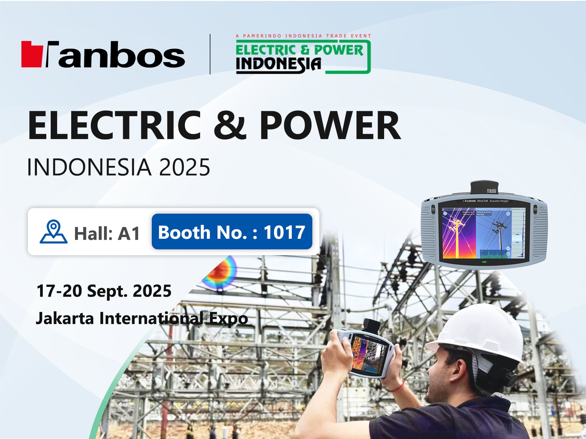 Tanbos – Thư Mời Tham Dự Hội Chợ Điện & Năng Lượng Indonesia 2025