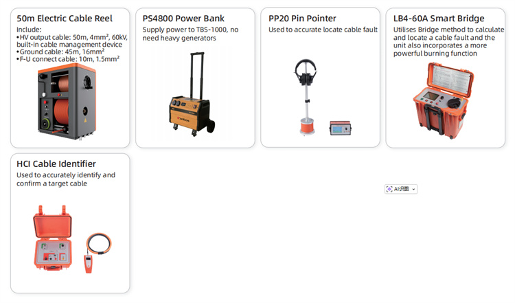 Optional accessories of TBS-1000 cable fault location system.jpg
