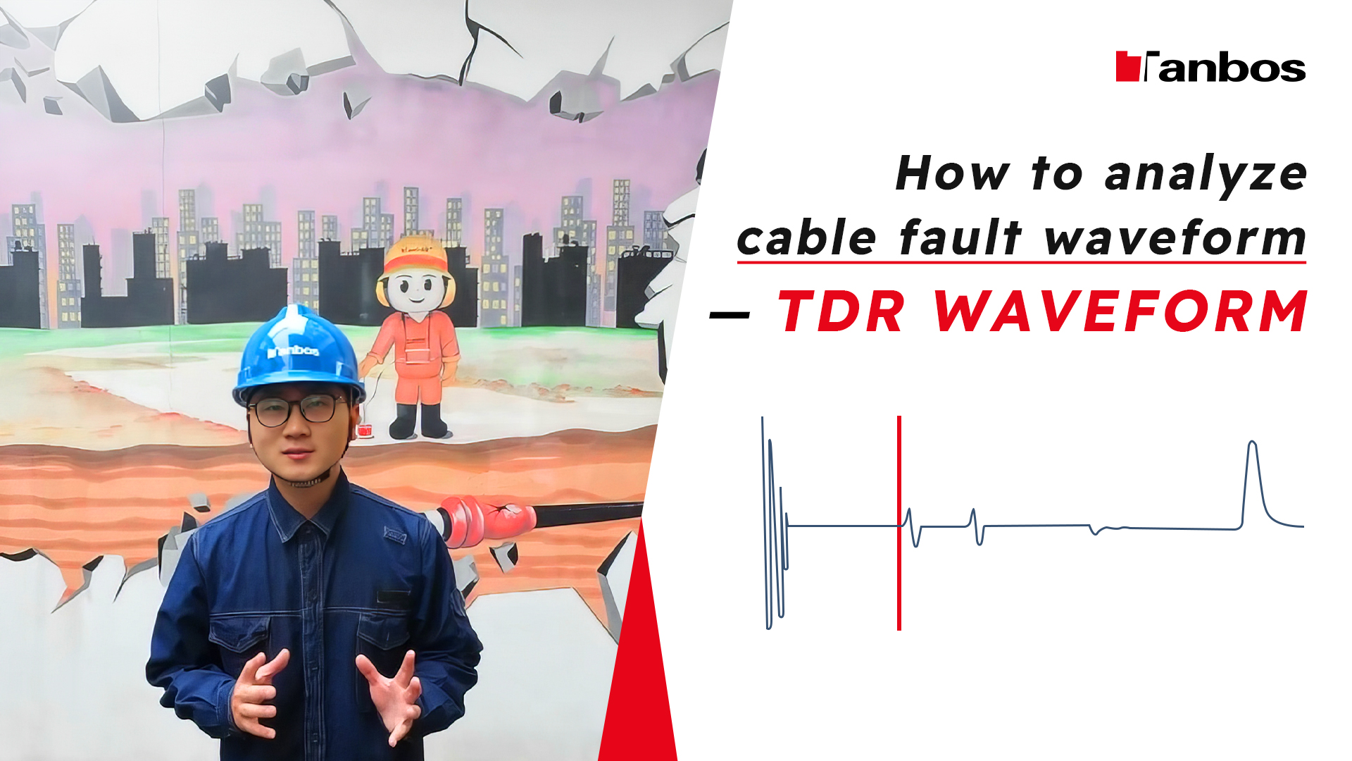 Cách phân tích hình sóng sự cố cáp -- Hình sóng TDR