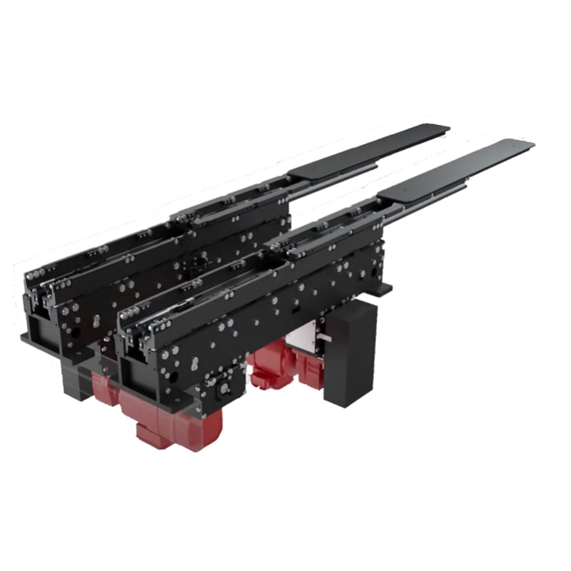 Double Extension Telescopic Forks