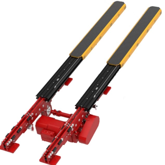 Automated warehouse single motor telescopic fork manufacturer