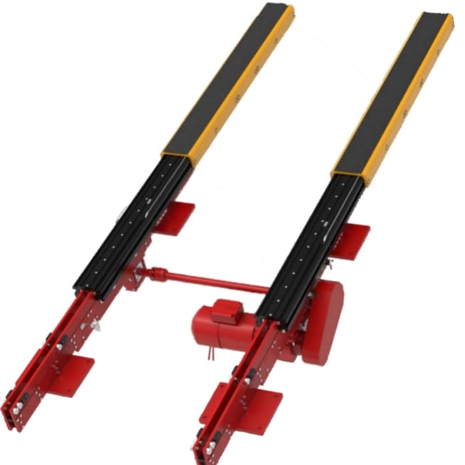 Single Motor Double Deep Telescopic Forks