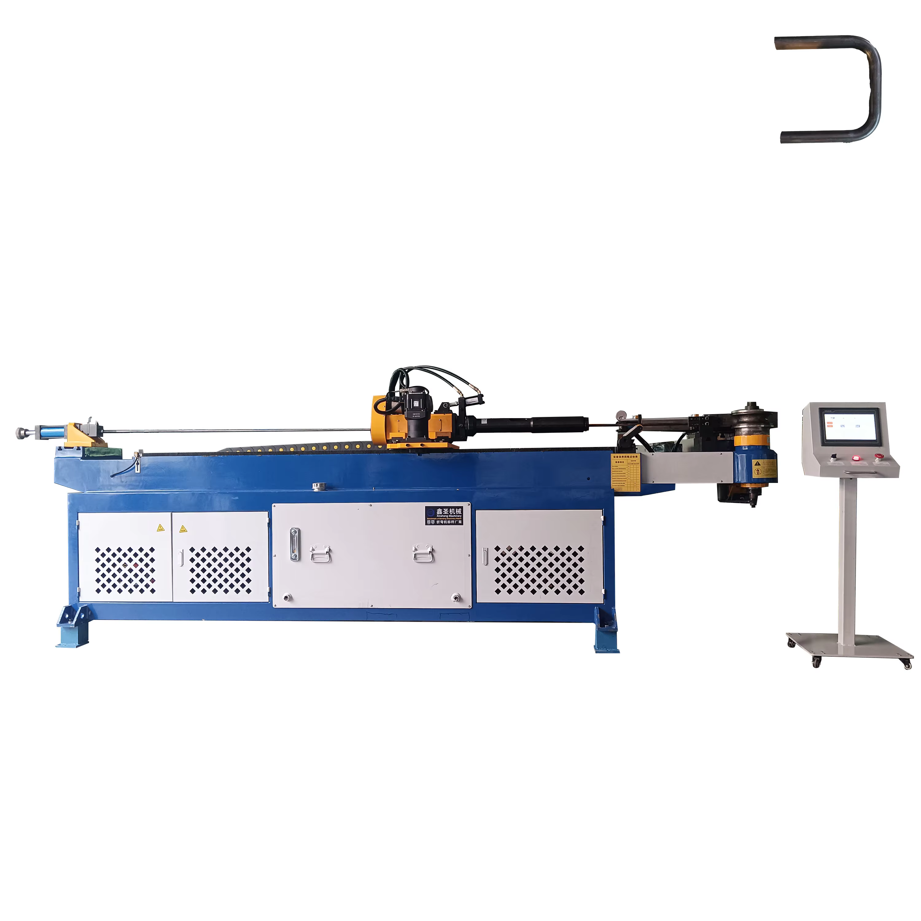 Automatic PLC Hydraulic 50mm Dia Servo Motor Metal Pipe Process Bending Machine supplier