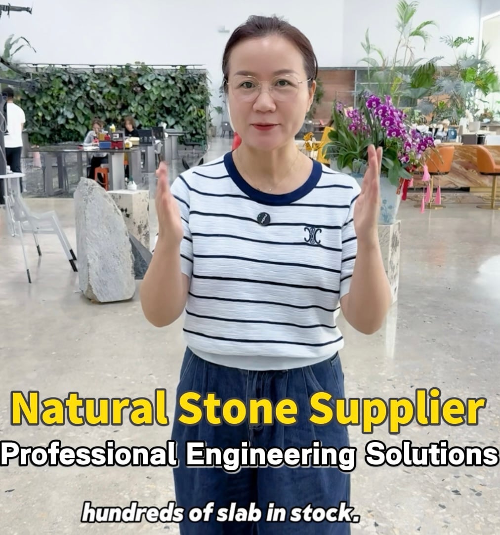 In-stock stone slabs! No waiting, direct supply 🚢”