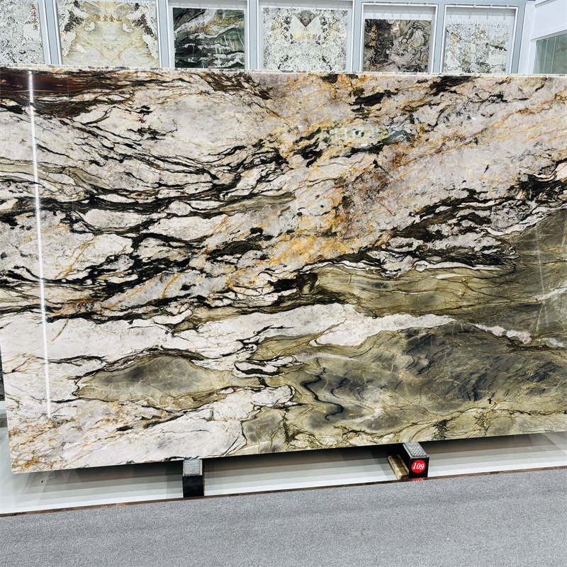 Crystal Vision Luxury Quartzite Slab