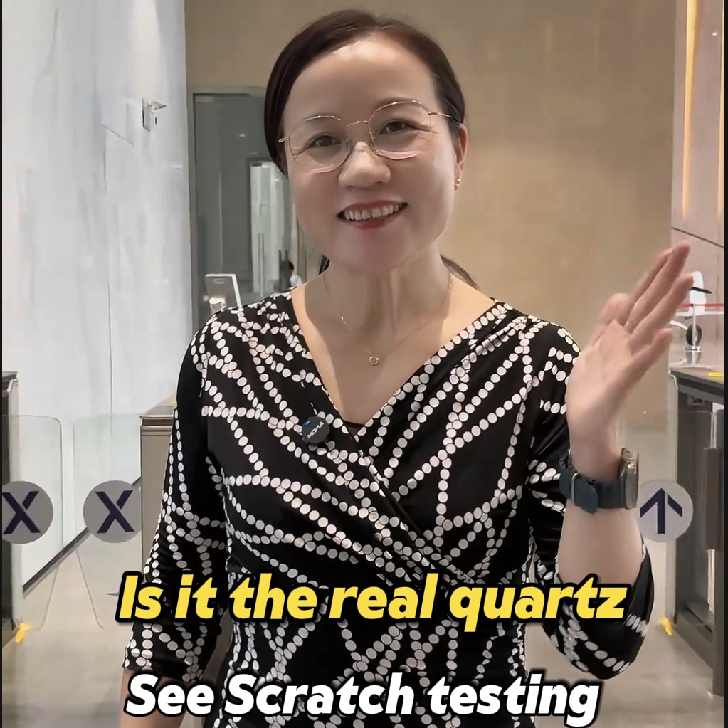 Attention all US supermarket buyers! Quick trick to identify real quartz stone! 
