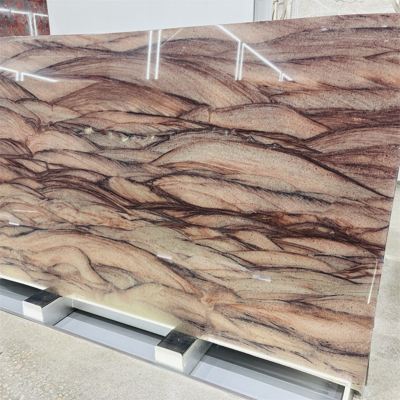 Pristine Pink Wave Granite: A Fusion of Timeless Luxury Waves and Durability