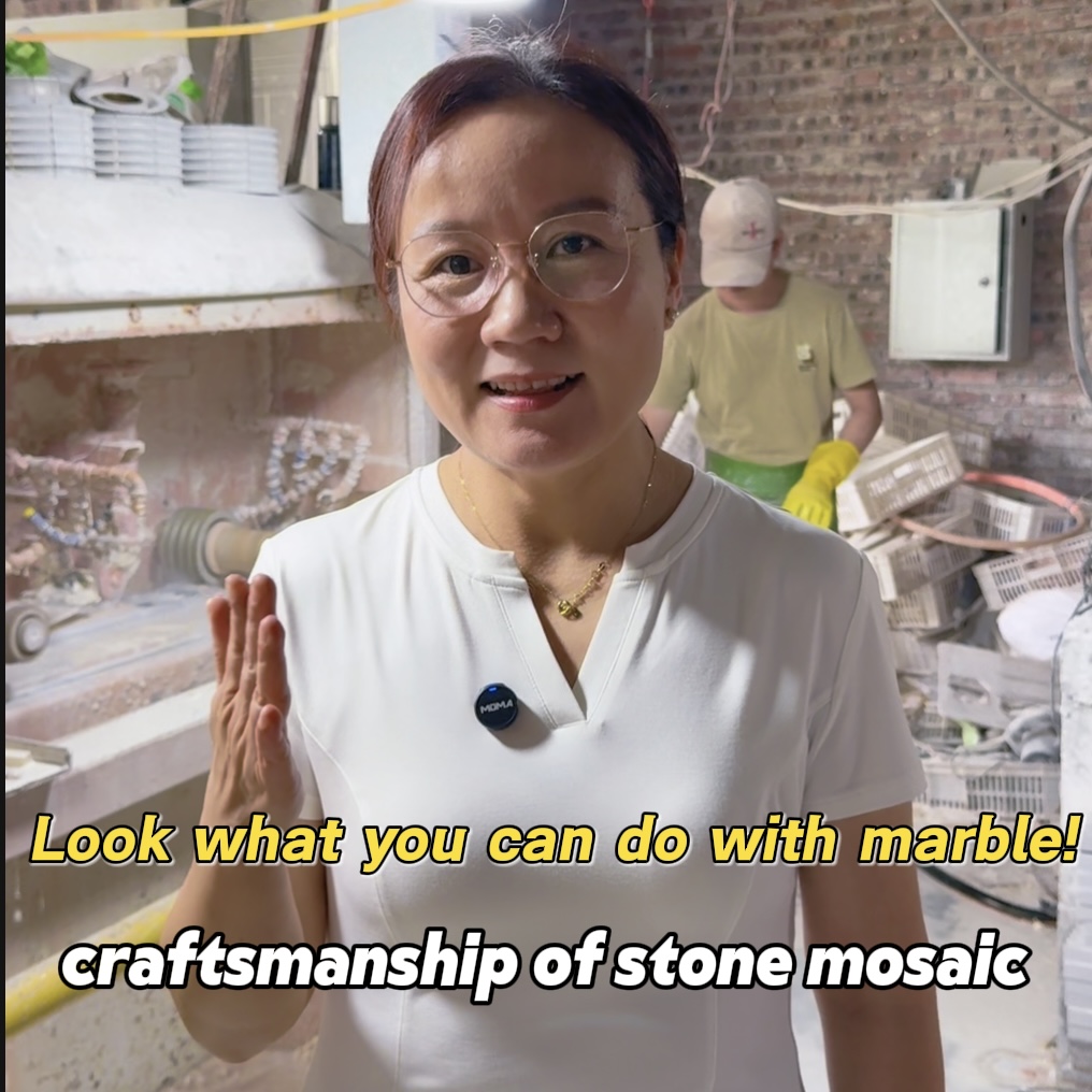Source Factory Custom Stone Mosaic，Customizable natural marble in various sizes and styles