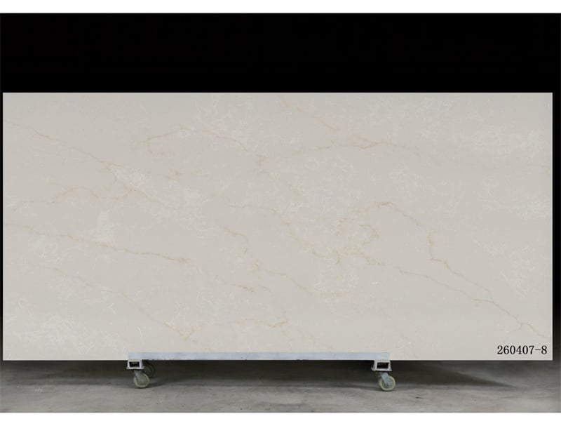Quartz Slabs Premium Calacatta Gold for Kitchen Countertops