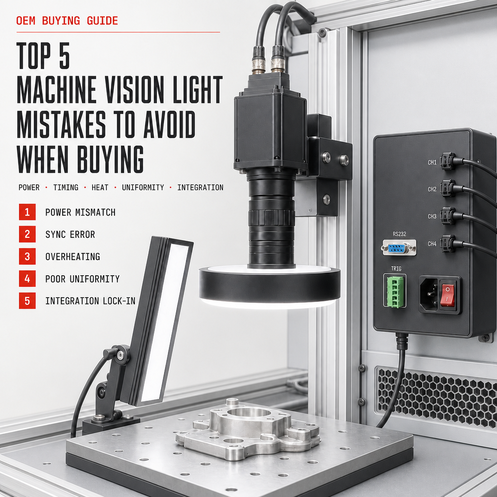 Top 5 Machine Vision Light Mistakes to Avoid When Buying