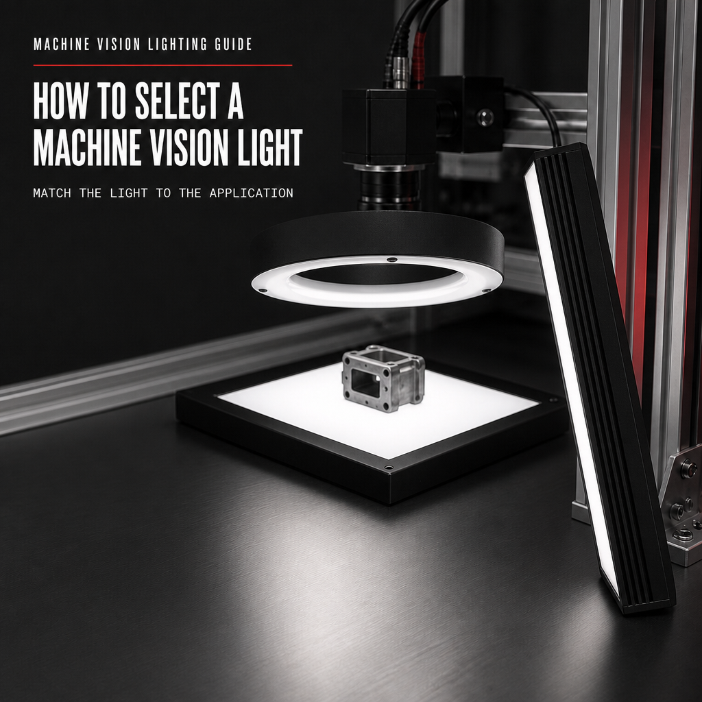 How to Select a Machine Vision Light for Your Application